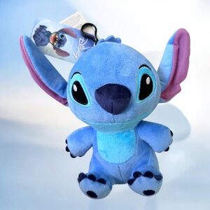 Disney Lilo and Stitch Plush Purse Key Chain 8” NWT